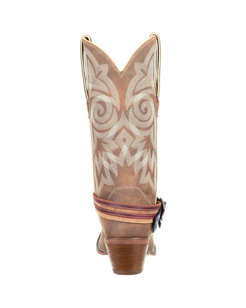Durango Brown Crush Flag Leather /Khaki Boots for men