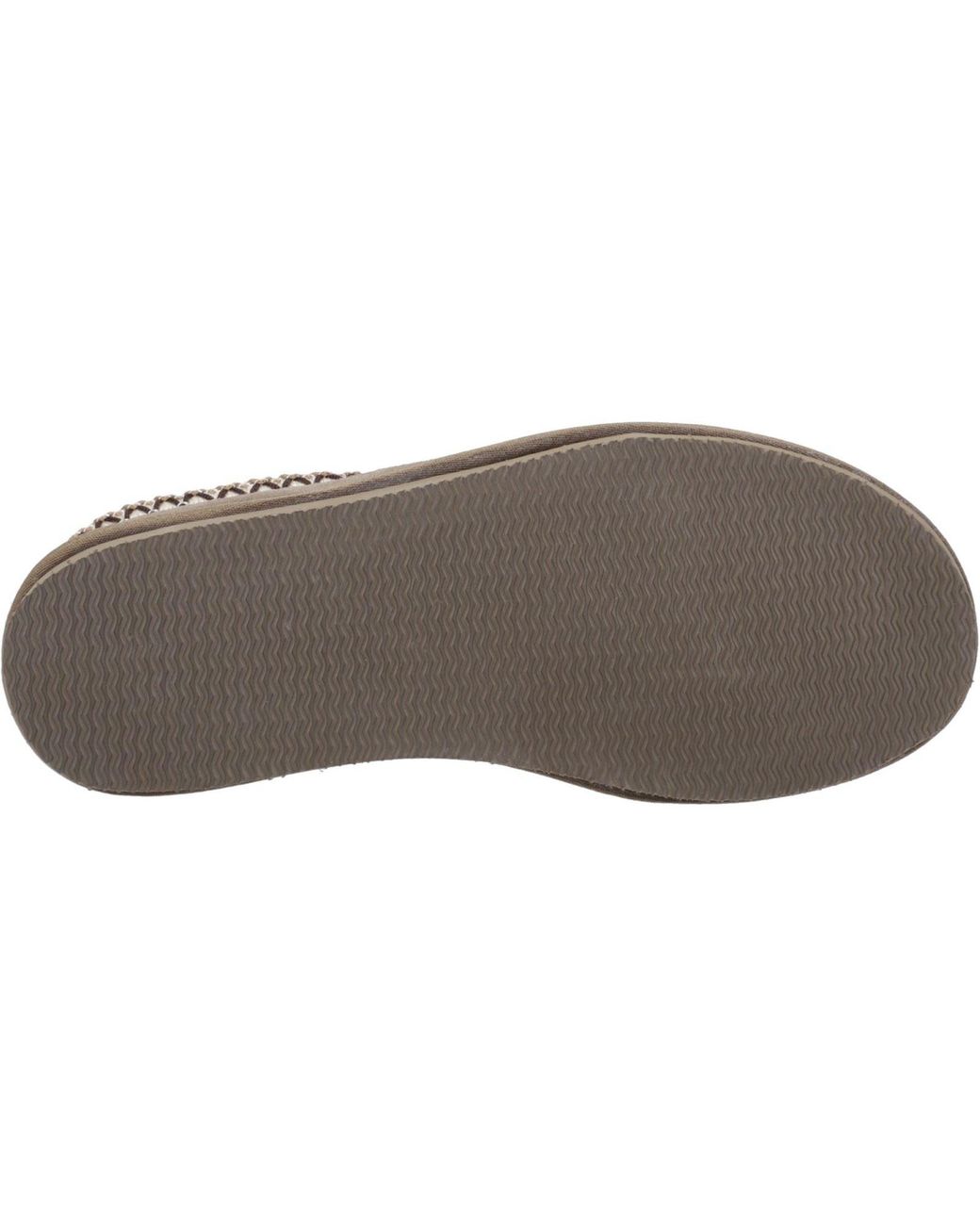 Cotswold Gray Foxmoor Leather Slippers