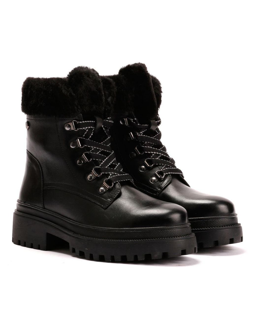 Osprey Black The Budapest Leather Boots