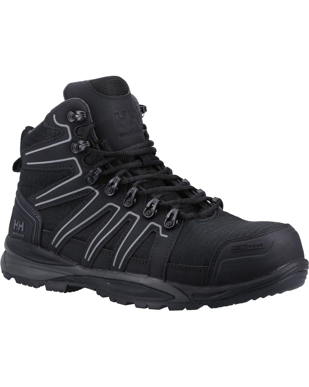 Helly Hansen Black Manchester Mid S3 Synthetic Boots