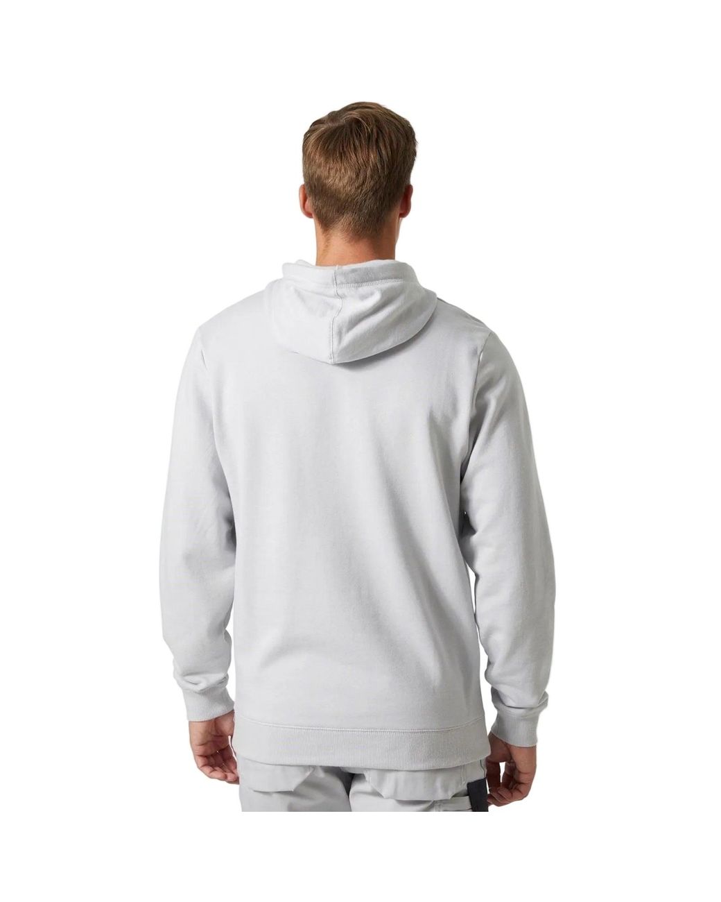 Helly Hansen Gray Classic Cotton Hooded Sweatshirt for men