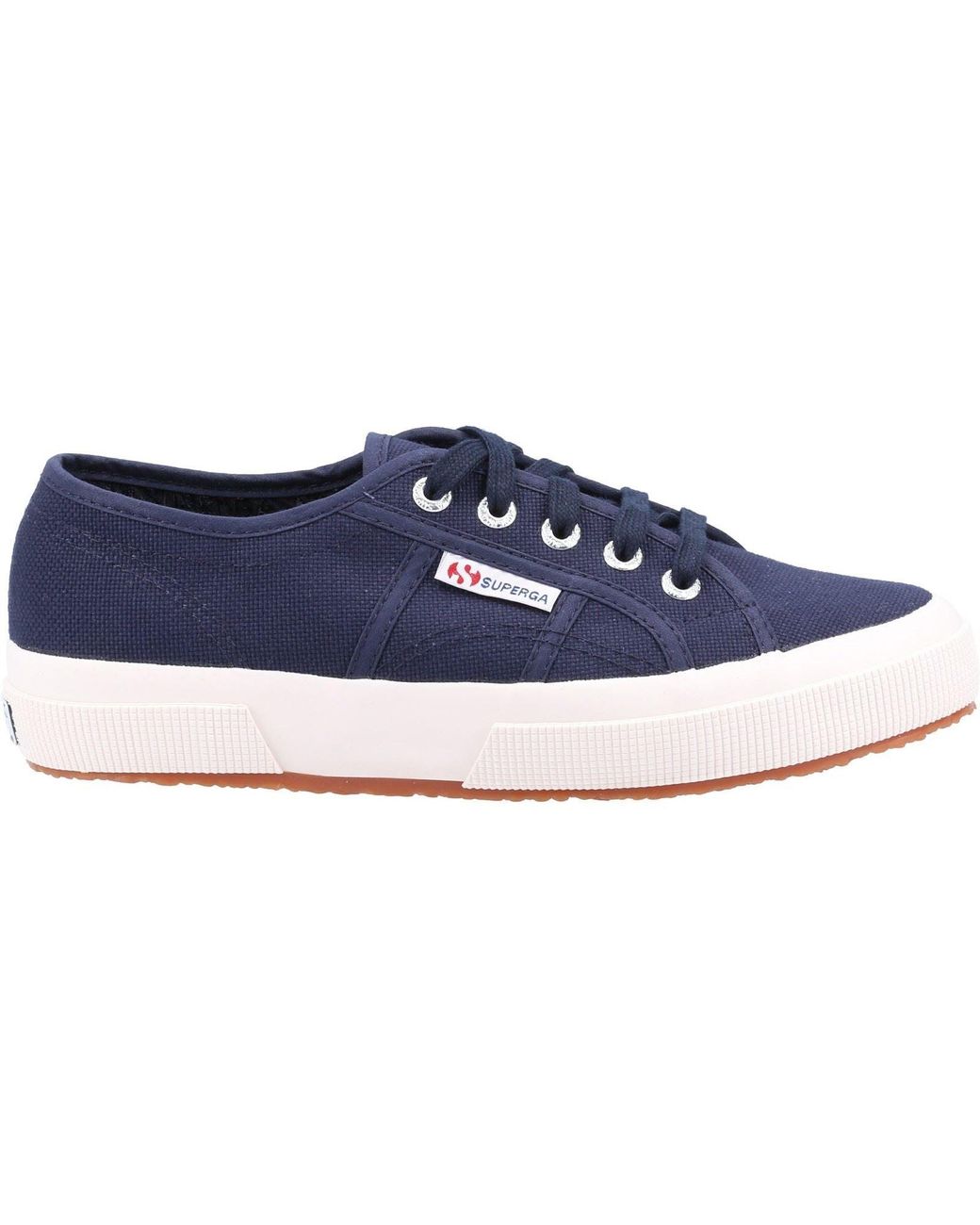 Superga Blue 2750 Cotu Classic 100% Cotton Trainers