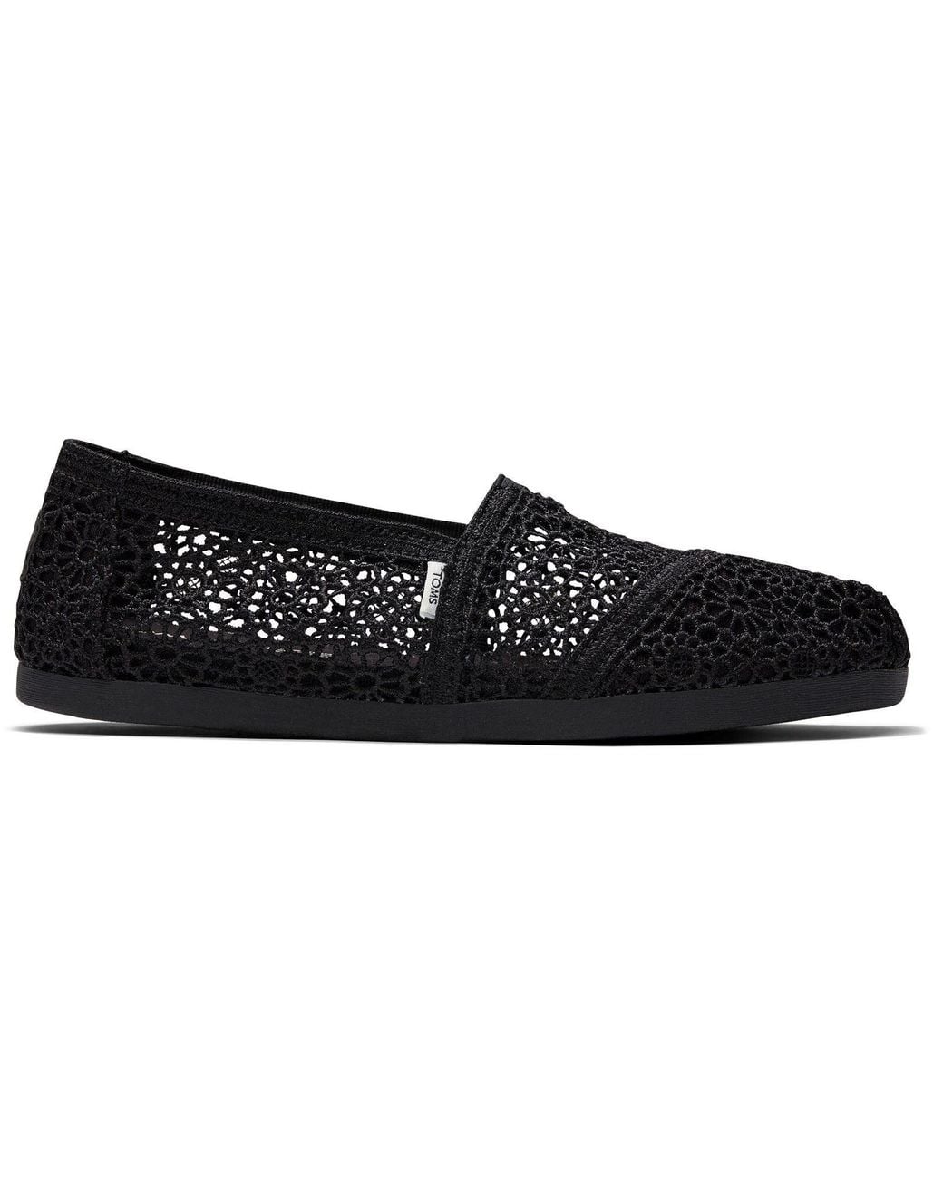 TOMS Black Alpargata Espadrilles