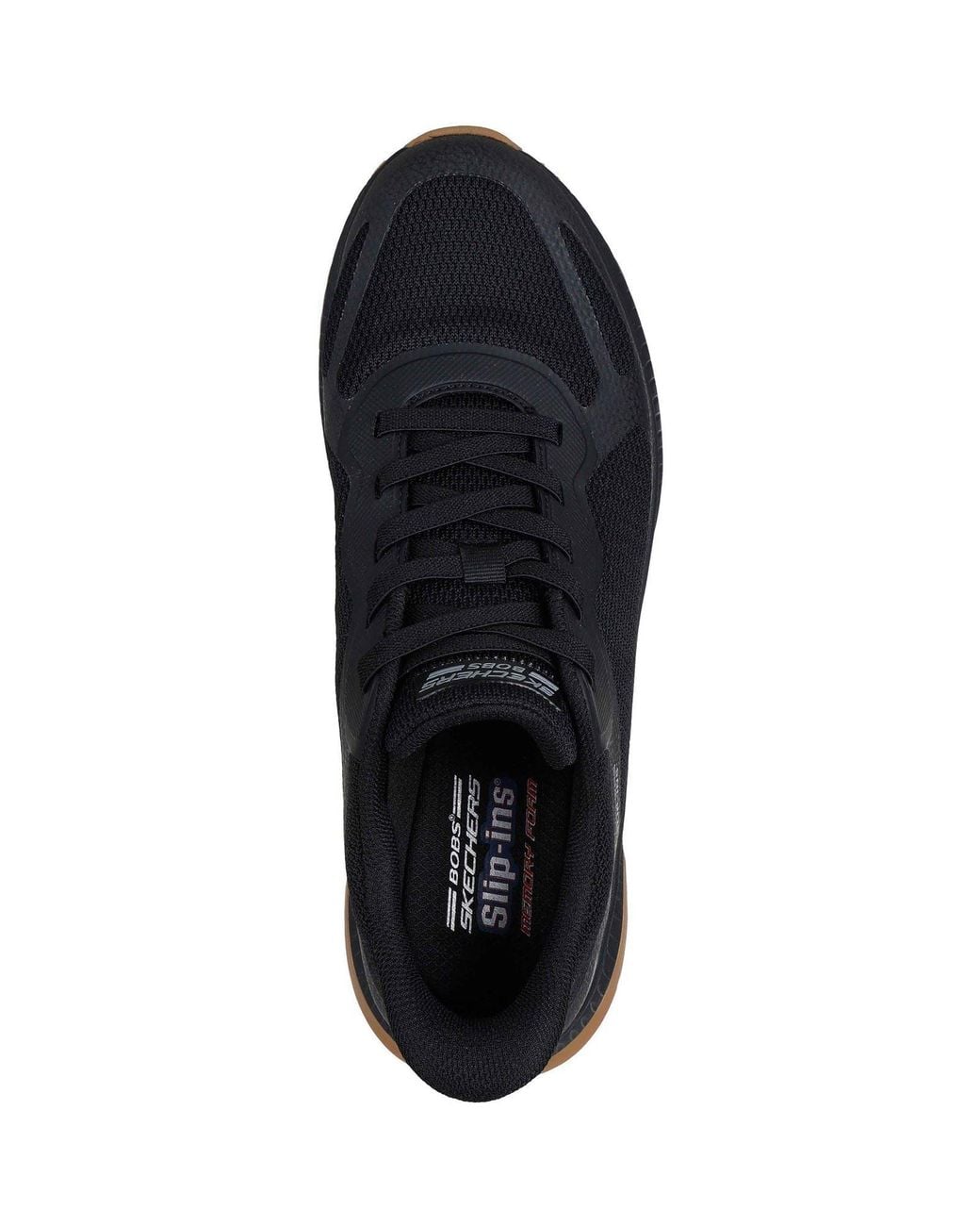 Skechers Blue Extra Wide Width Hands Free Slipins Bobs Sport Squad 4 Sneaker for men