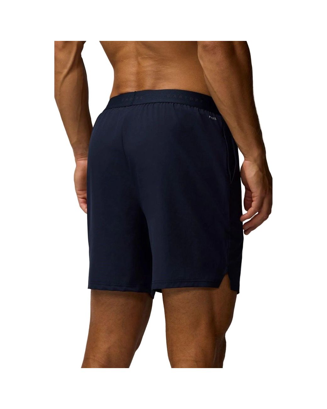 Castore Blue Branded Elastic Shorts Polyester Activewear Shorts for men