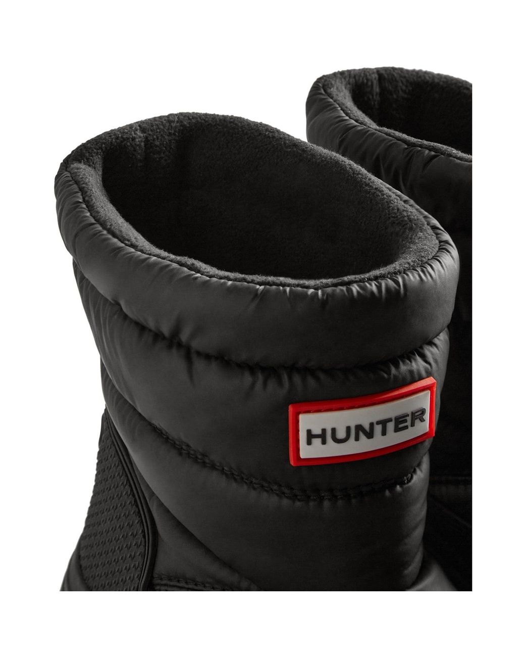 Hunter Black Wfs2108Wwu-Blk Intrepid Short Snow Boots