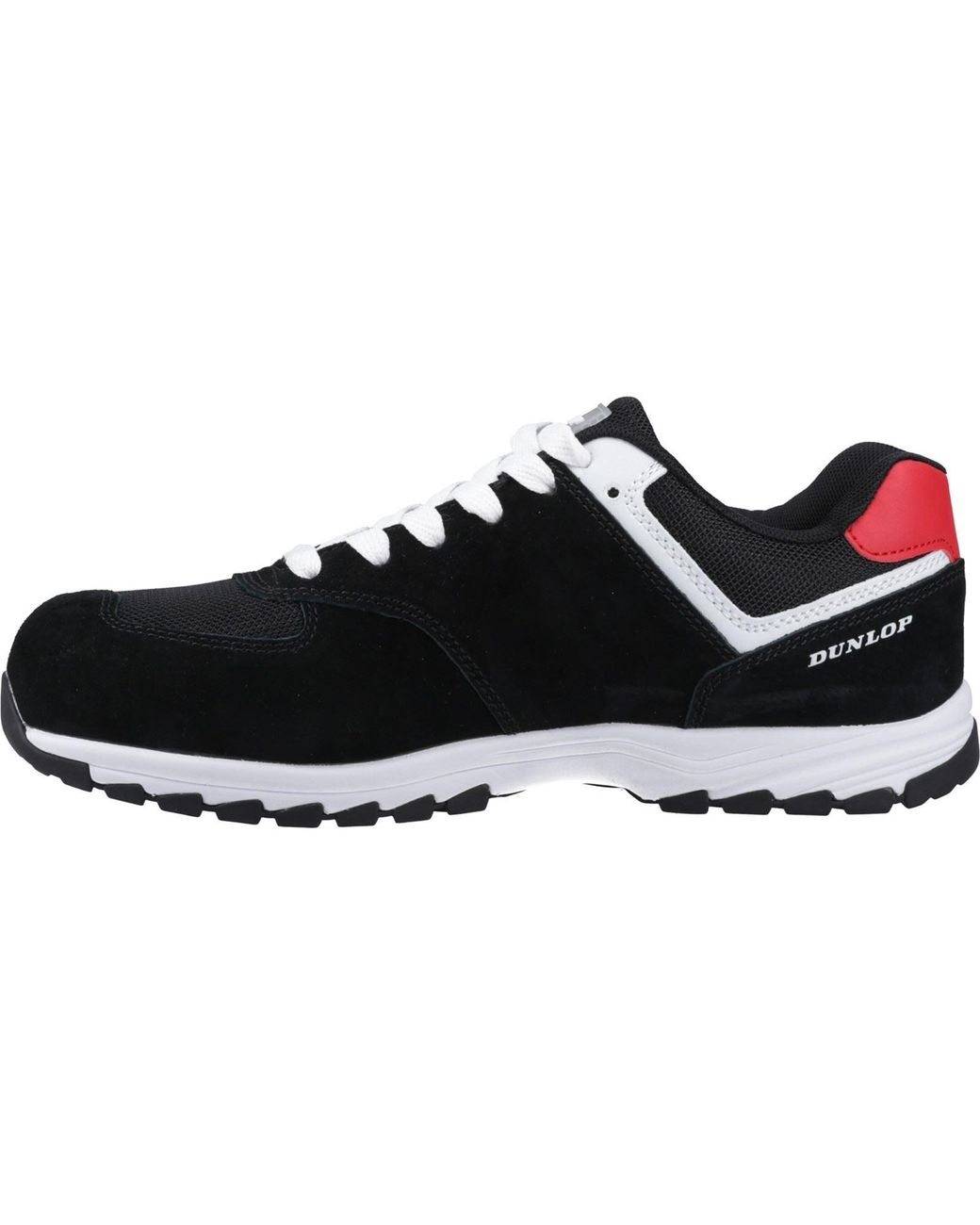 Dunlop Black Arrow Suede Safety Trainers for men