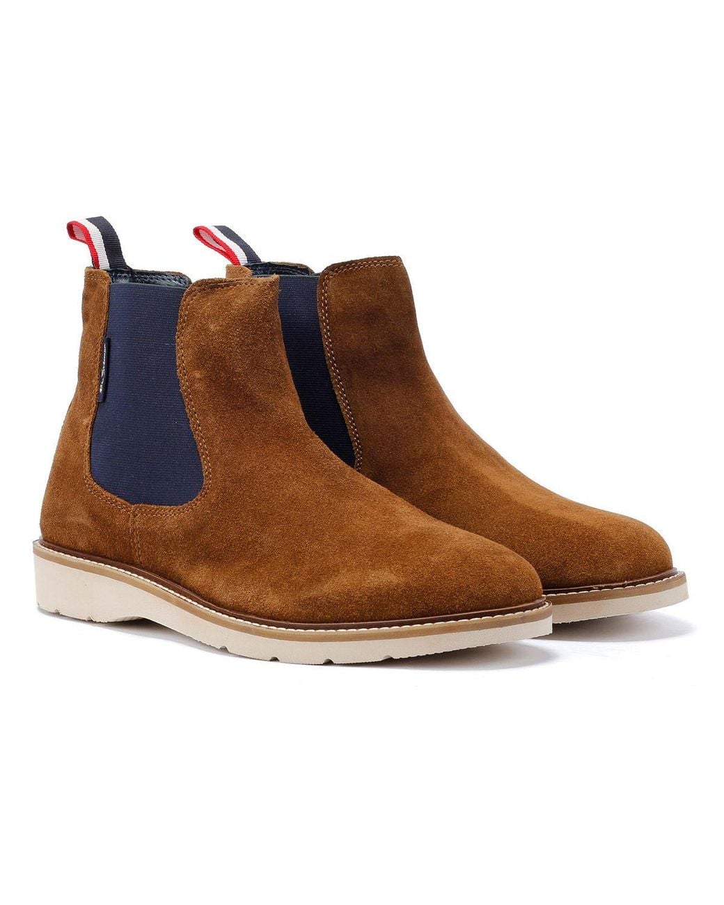 Ben Sherman Brown Hampton Suede Men's Tan Boots - Uk 11 for men