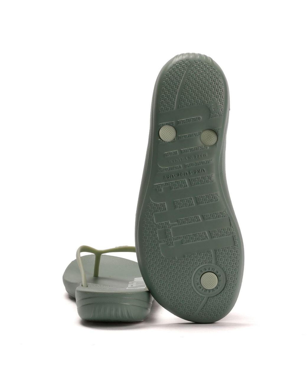 Fitflop Green Iqushion X Pantone Flip-Flops