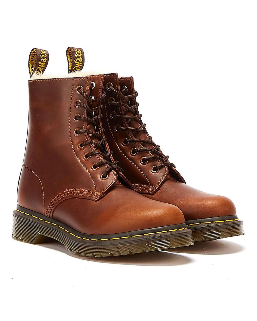 Dr. Martens Dr Martens 1460 Serena Boots EU 39 in Braun | Lyst AT