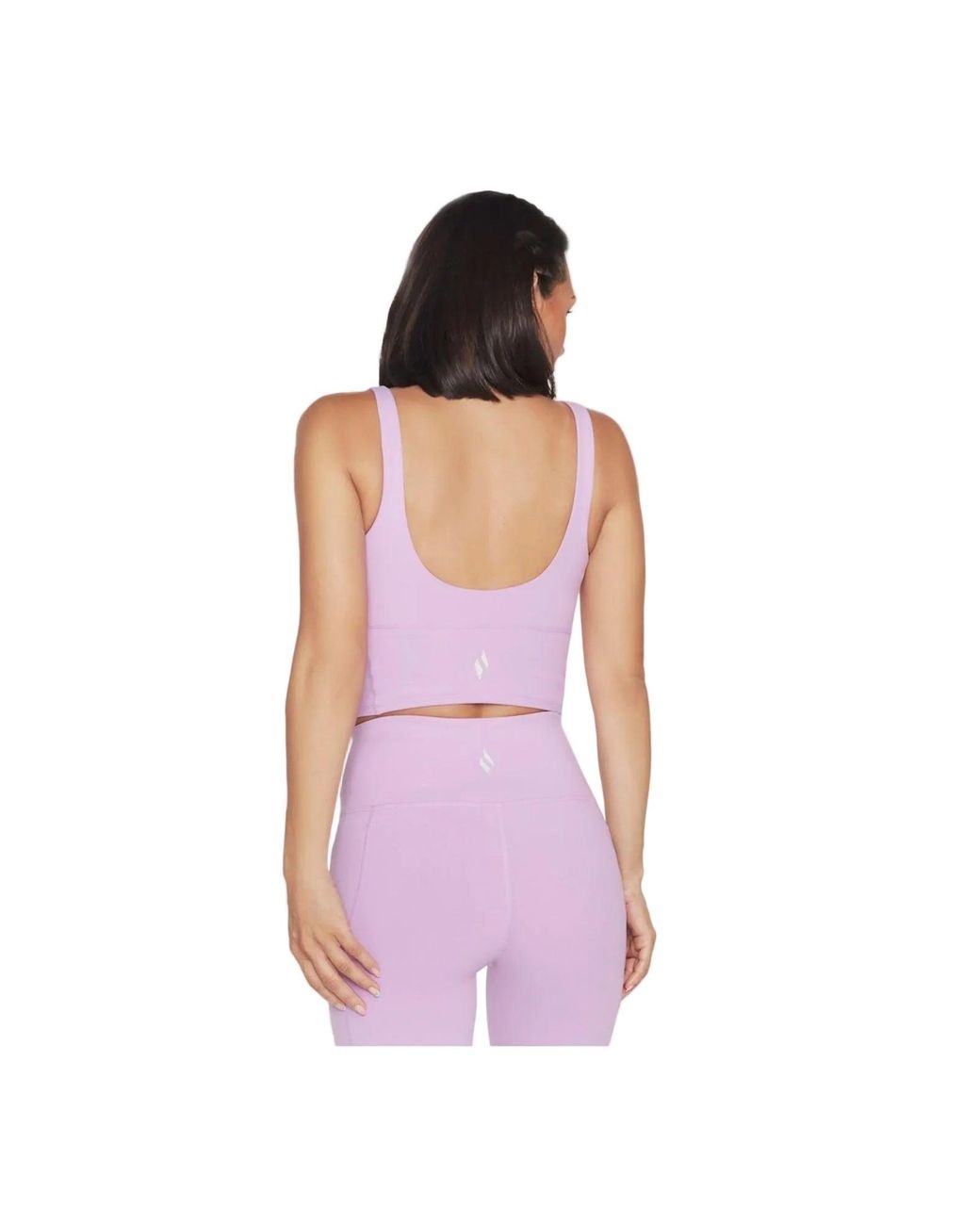 Skechers Purple Goflex Joy Longline Bra