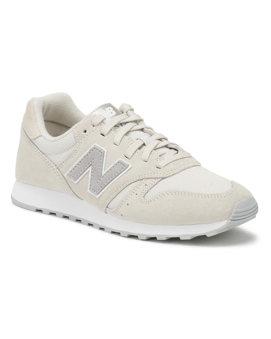 New Balance Suede Womens Beige 373 Trainers | Lyst UK