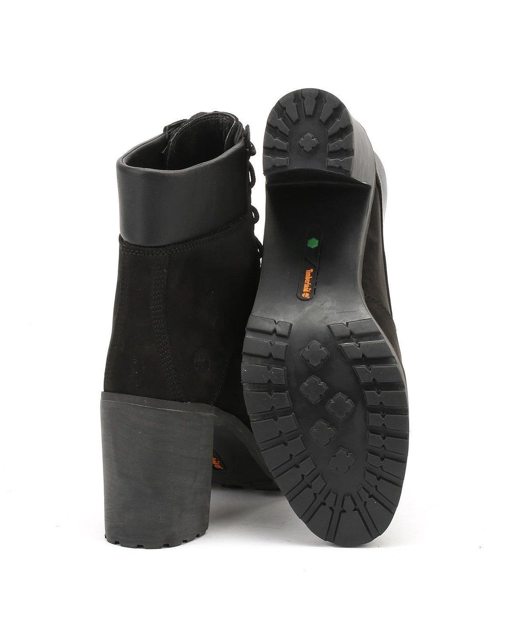 timberland womens black allington 6 inch boots