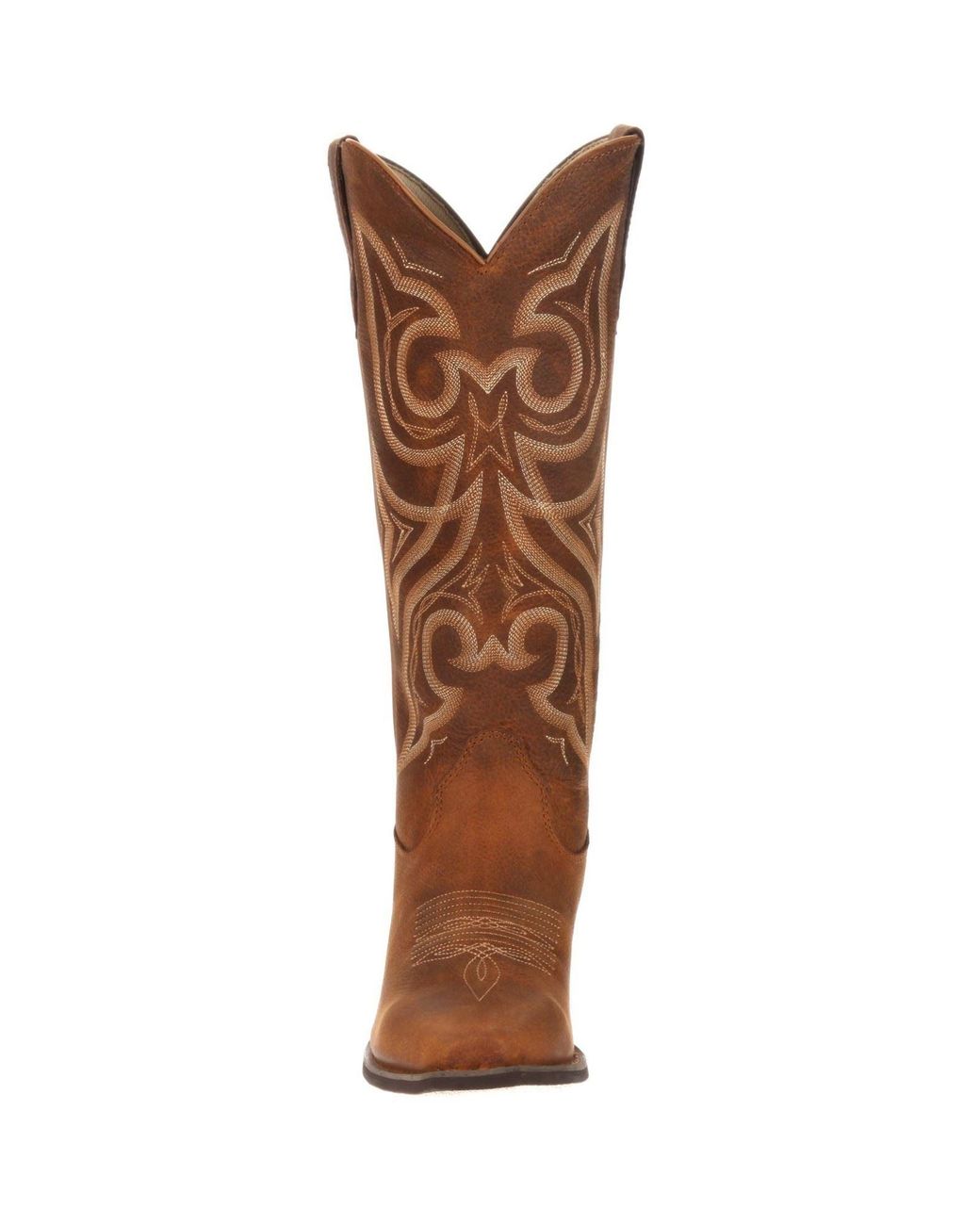 Durango Brown Crush Leather Distressed Cognac Boots for men