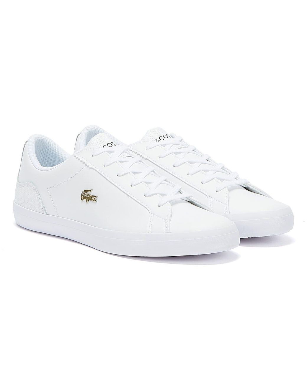 lacoste lerond leather