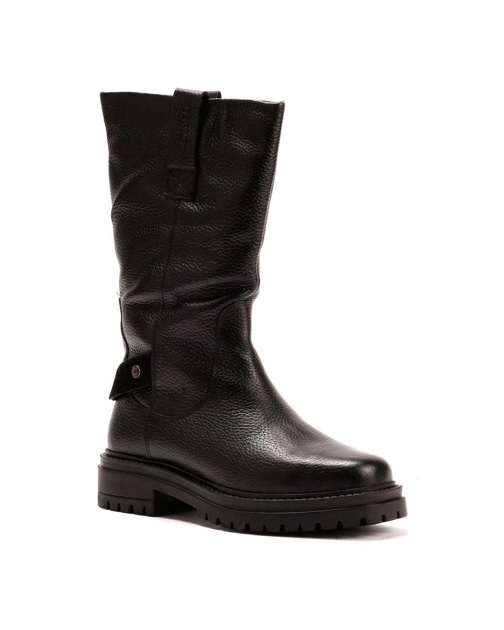 Osprey Blue The Gabarron Leather Boots