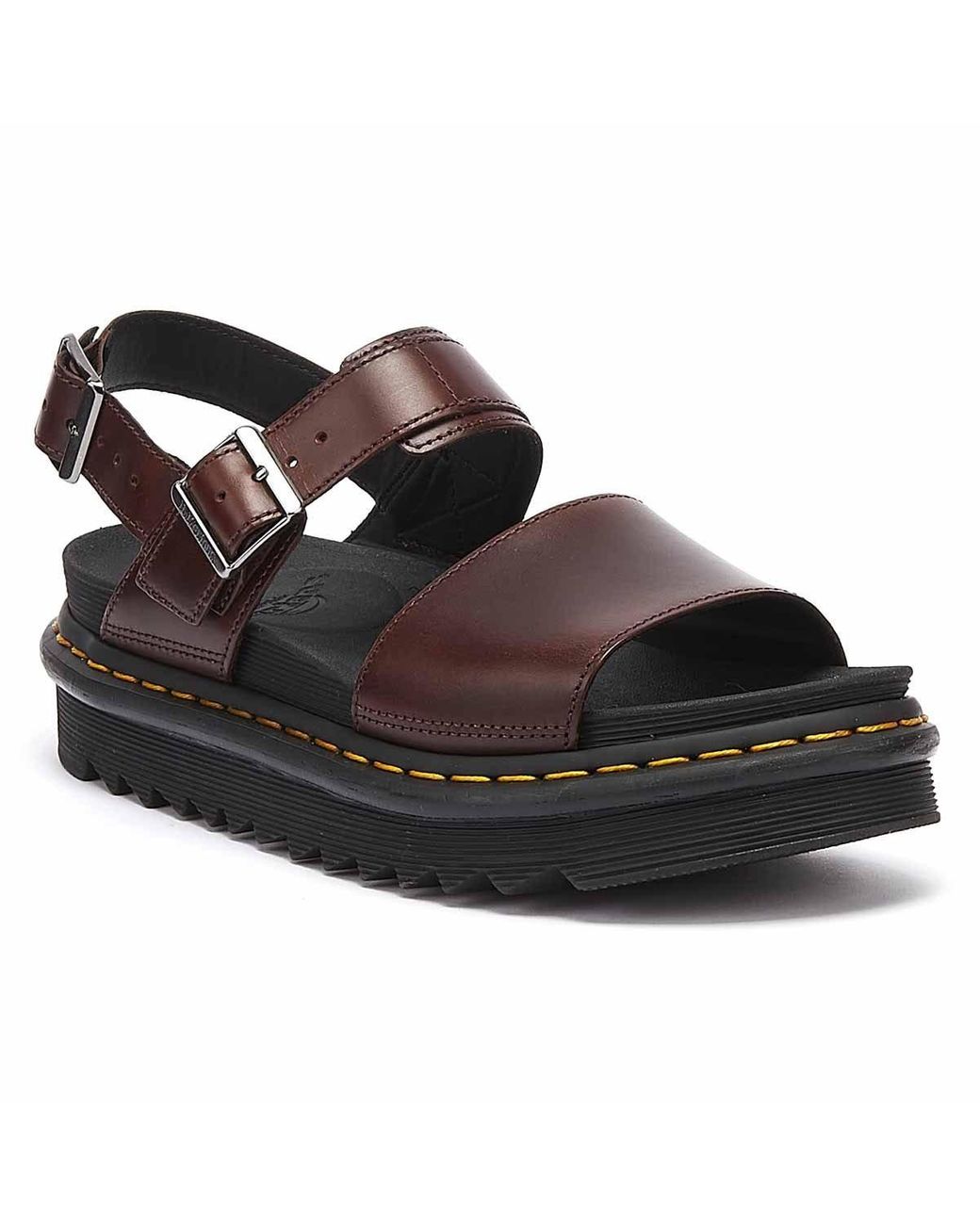 Dr. Martens Voss Sling Back Sandals in Brown Lyst UK