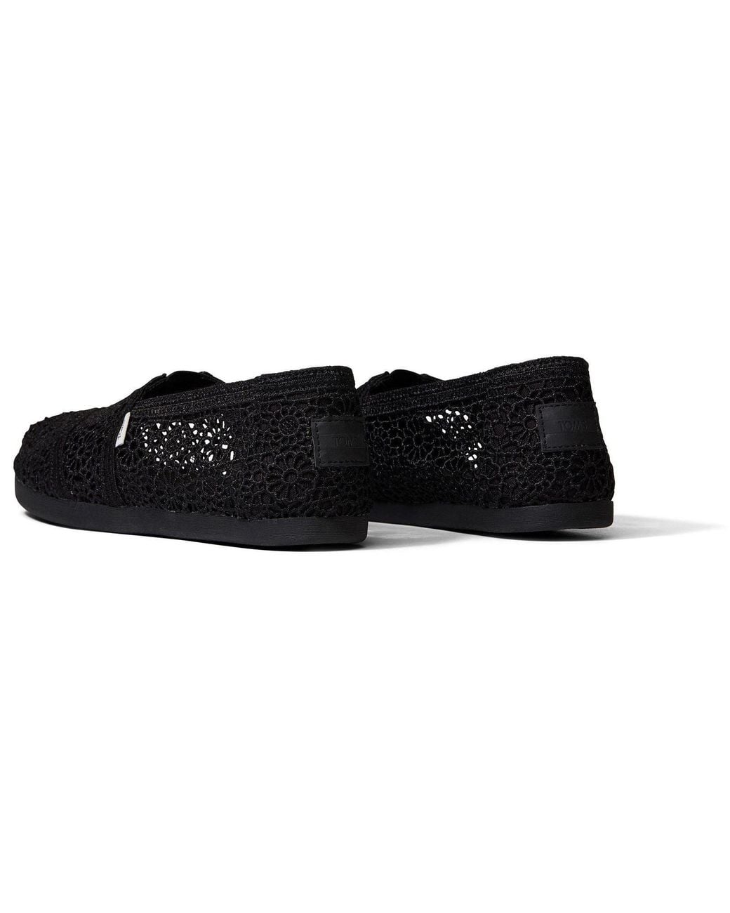 TOMS Black Alpargata Espadrilles