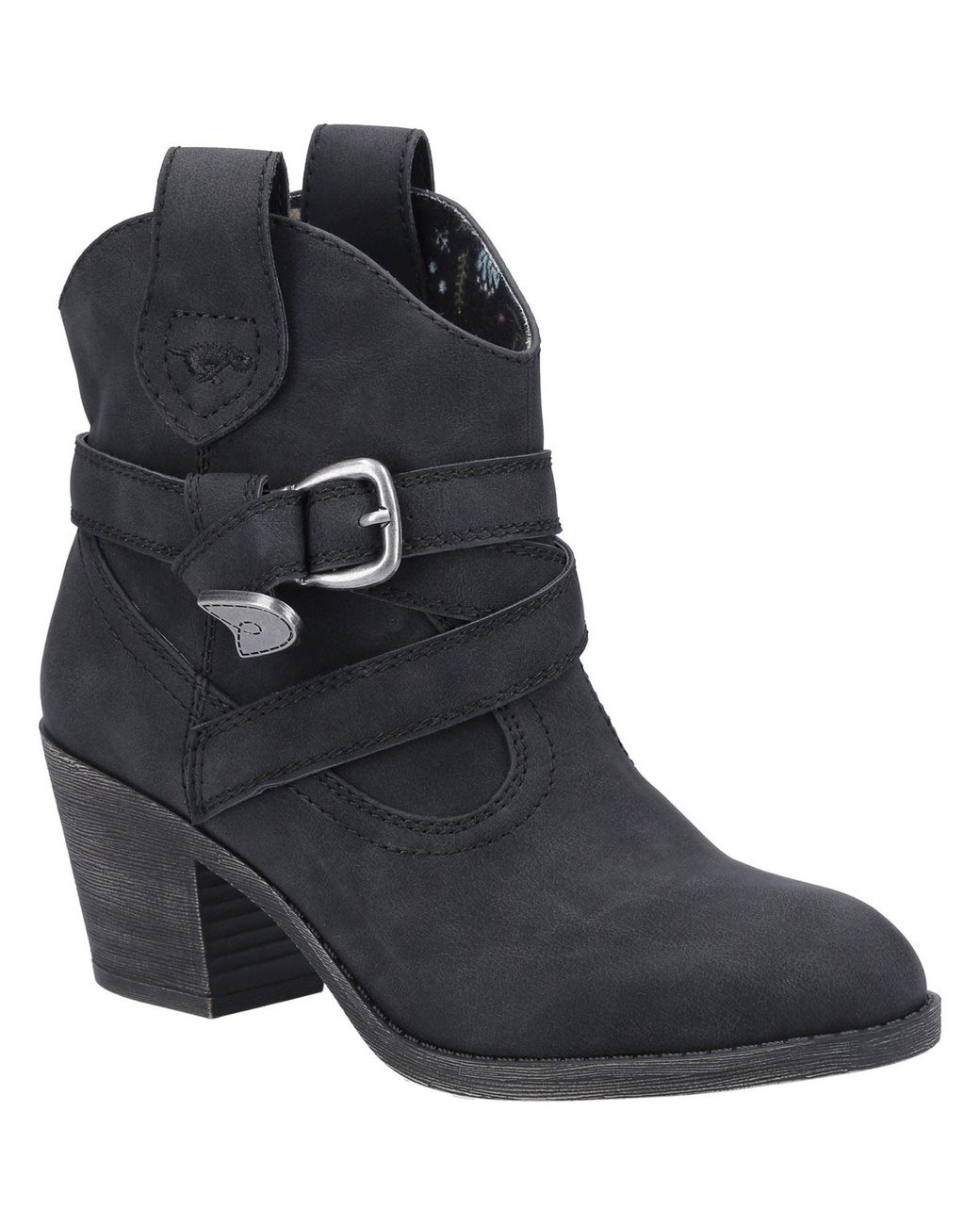 Rocket Dog Blue Satire Synthetic Boots