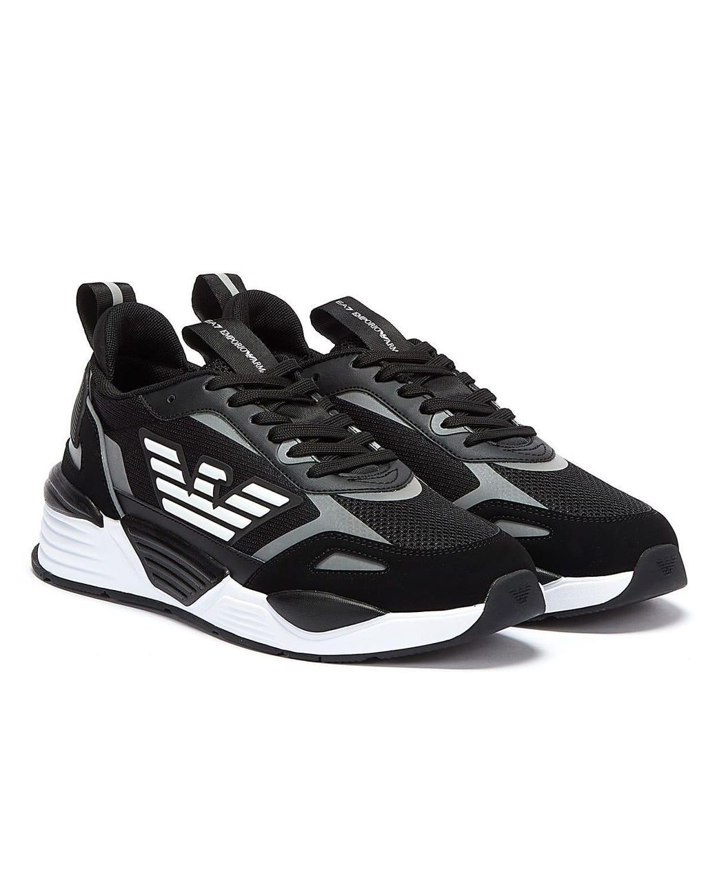 Emporio Armani Ea7 Ace Runner in Black for Men | Lyst UK