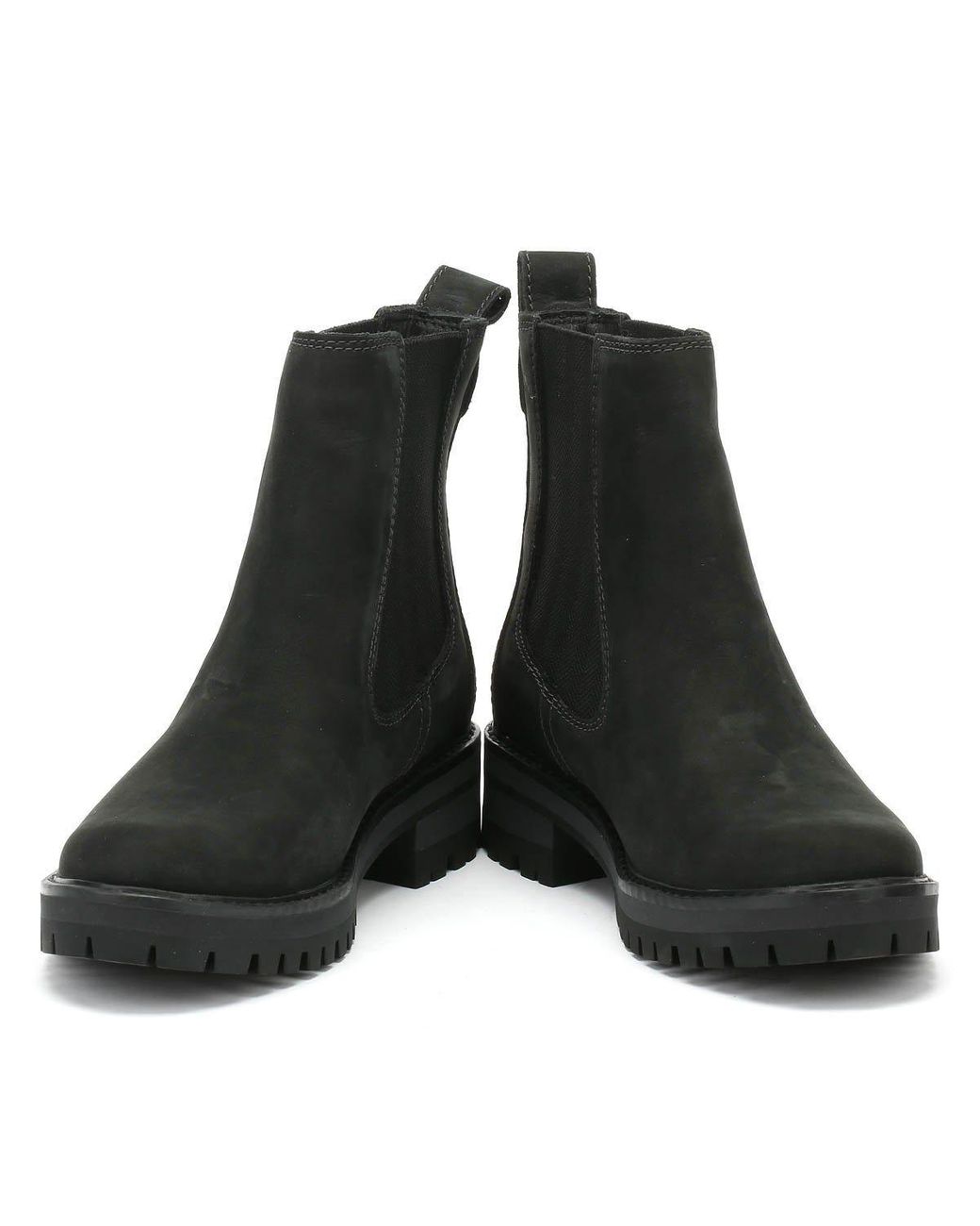 courmayeur valley chelsea boot for women in black