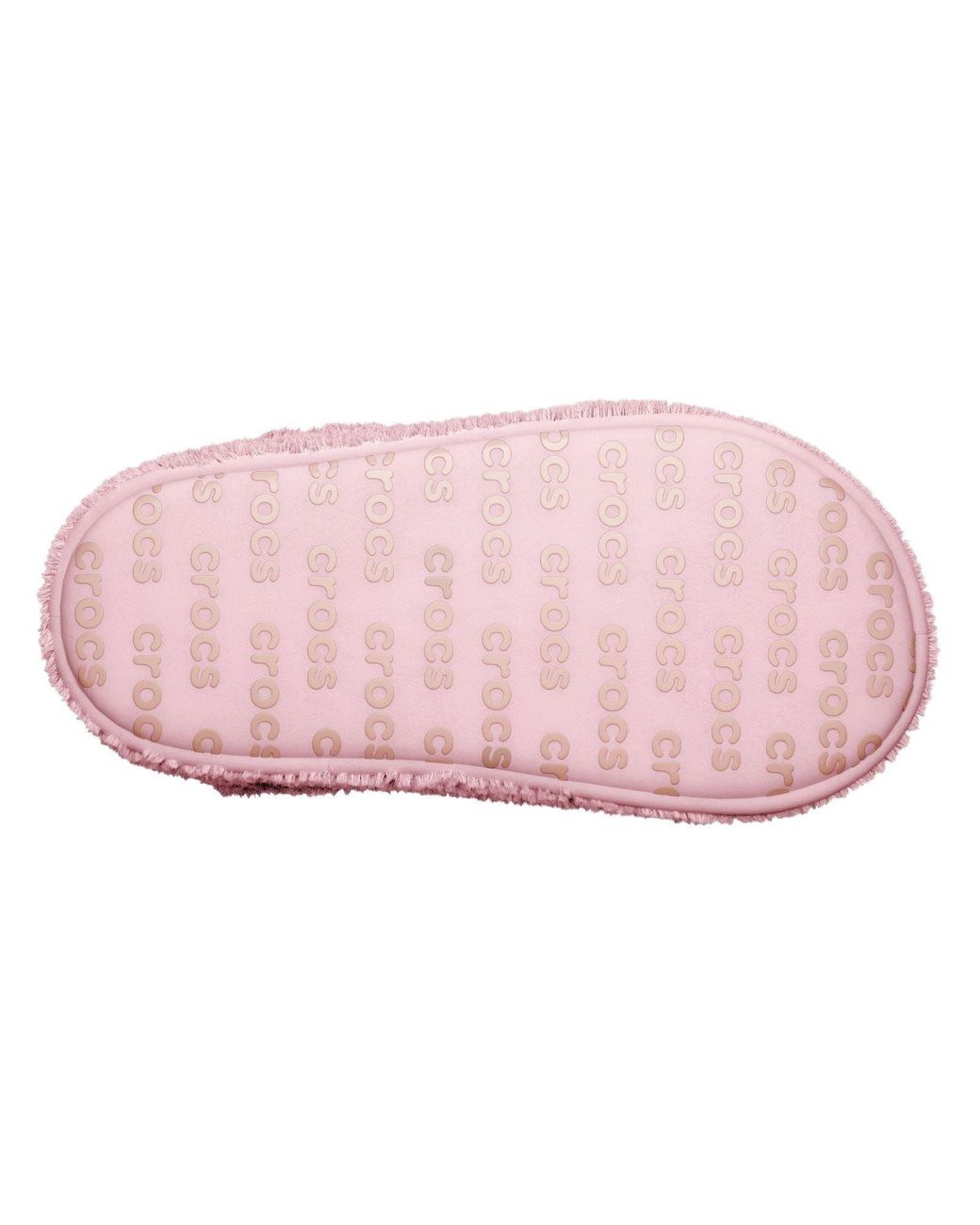 CROCSTM Pink Classic Cozzzy Polyester Girl's Milk Slippers