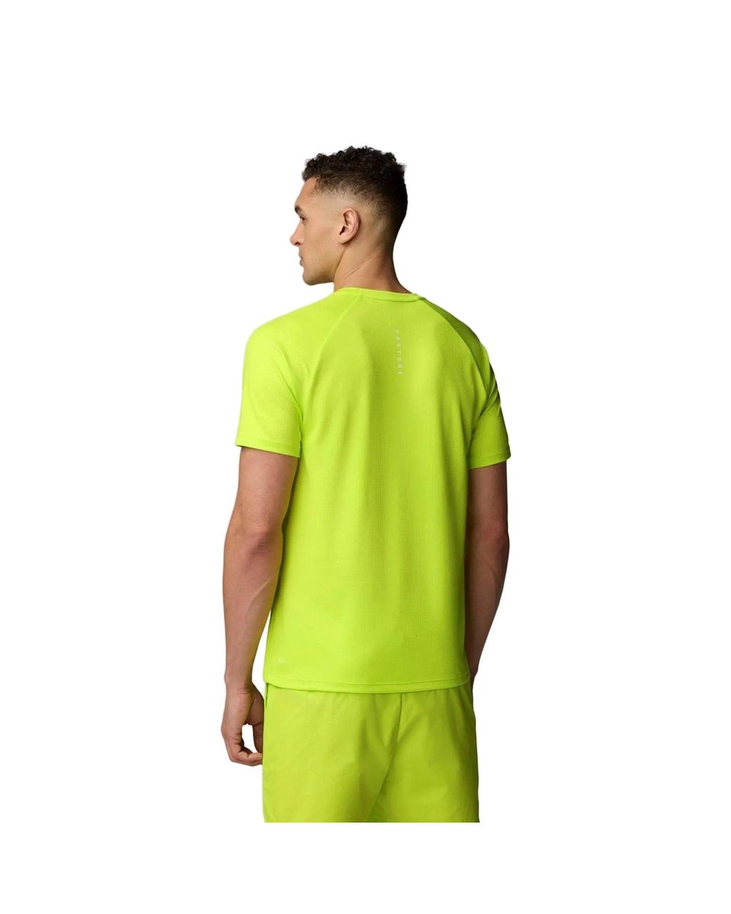 Castore Green Adapt T-Shirt Polyester Activewear T-Shirts for men
