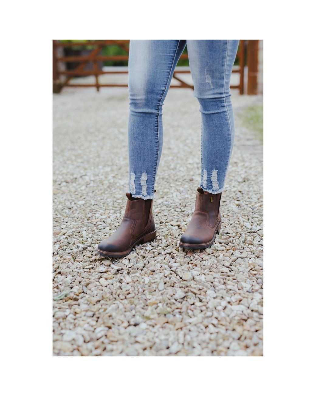 Cotswold Brown Laverton Leather Boots