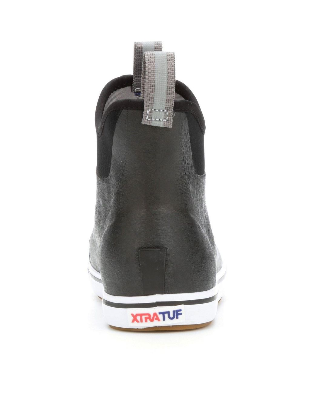 XtraTuf Black Ankle Deck Rubber Wellington Boots