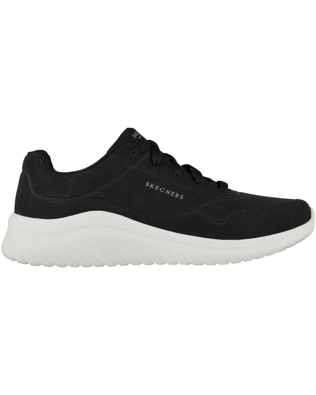 Skechers Black Ultra Flex 2.0 Vicinity 232209-Bkw Lace Up Shoes for men