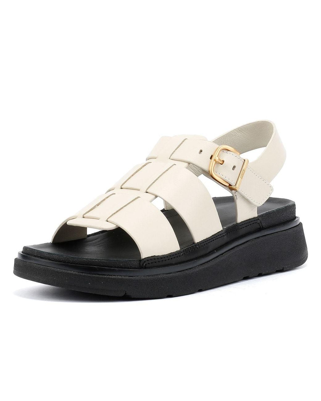 Fitflop Natural Gen-Ff Fisherman Leather Paris Sandals