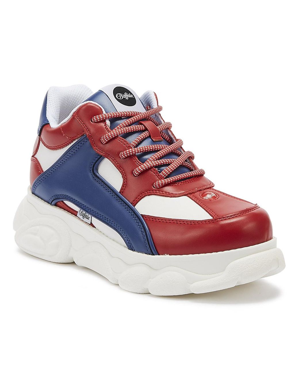 Buffalo Colby Womens Red / Blue / White 
