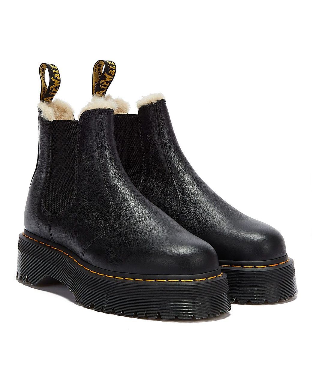 dr martens 2976 quad fl black pisa