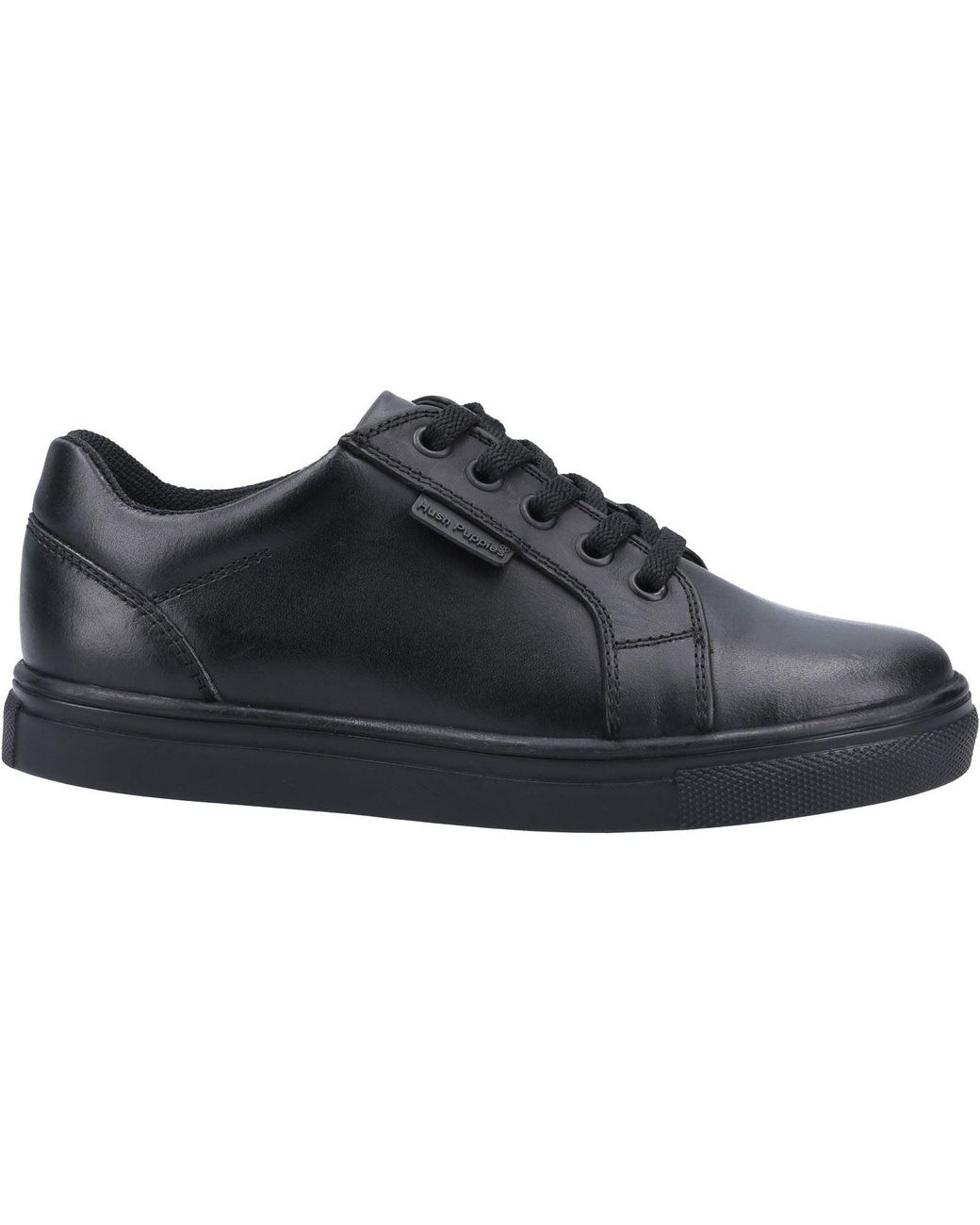 Hush Puppies Blue Sam Junior Leather Boys's Lace-Up Shoes