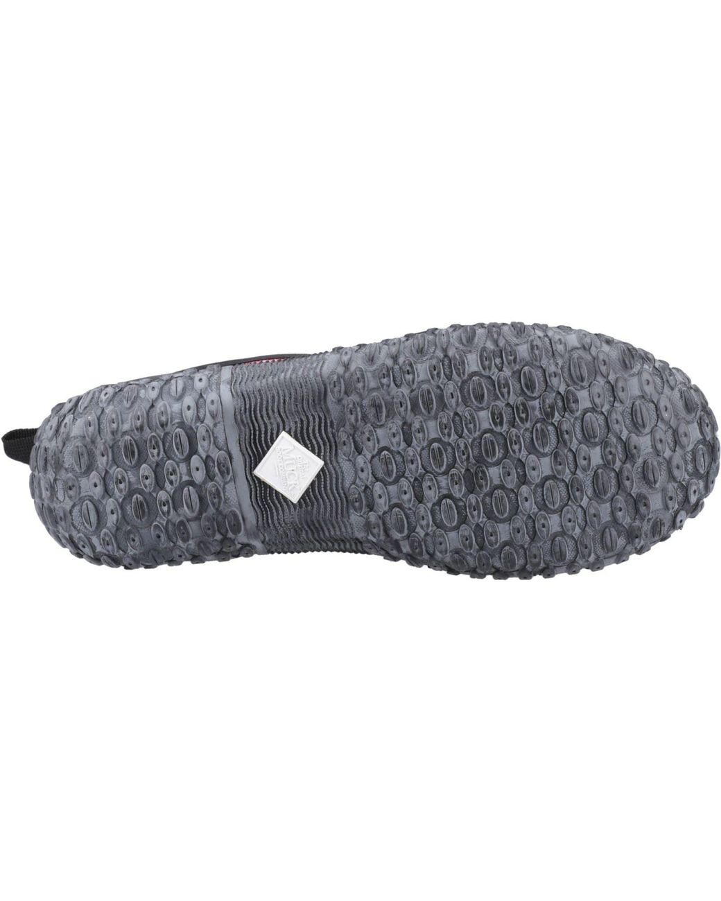 Muck Boot Black Muckster Ii Ankle Rubber/Roses Wellington Boots
