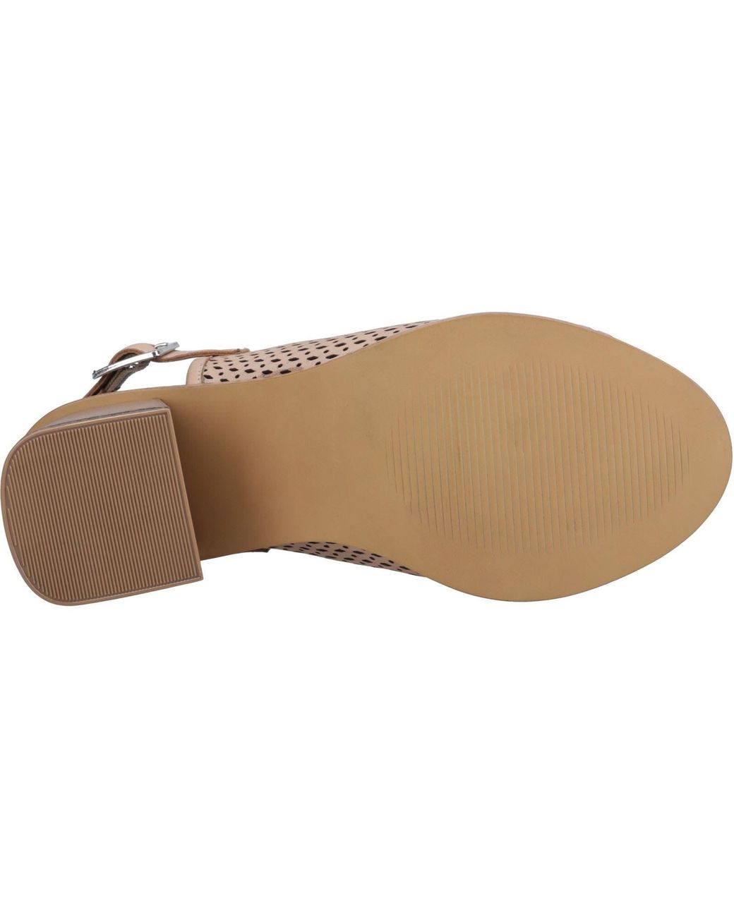 Hush Puppies Brown Louise Heeled Leather Heels