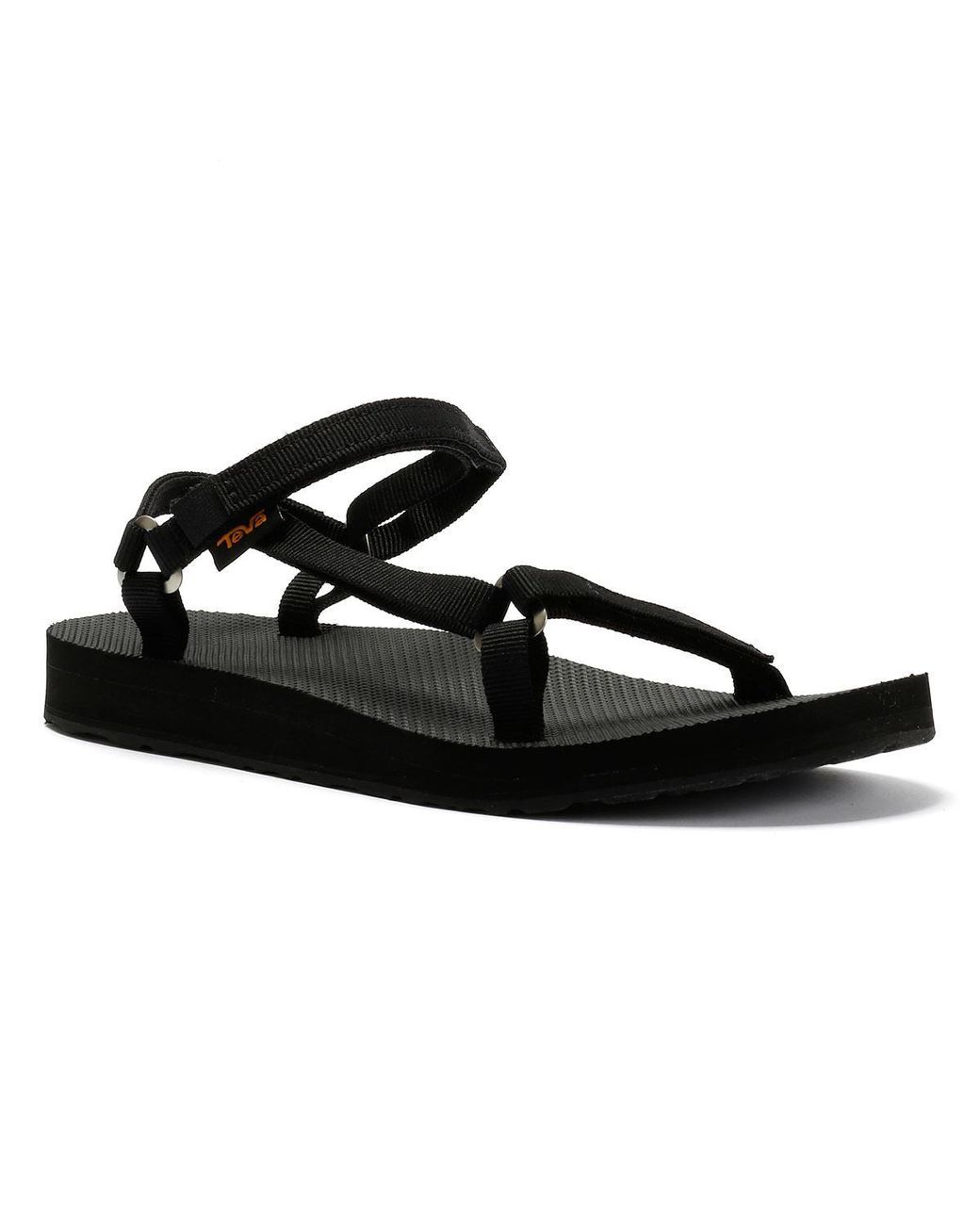 Teva Black Original Universal Slim Sandals