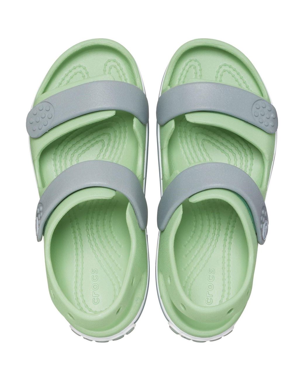 CROCSTM Green Toddler Crocband Play Synthetic Fair/Dusty Sandals