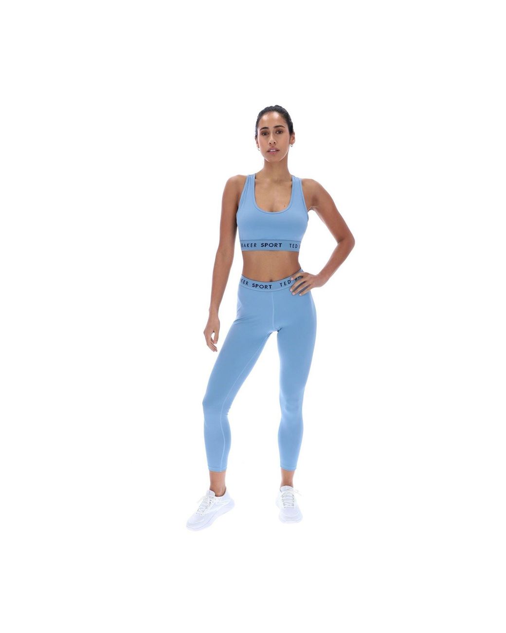 Ted Baker Blue Diana Tbwsba2525 Polyester Sports Bra