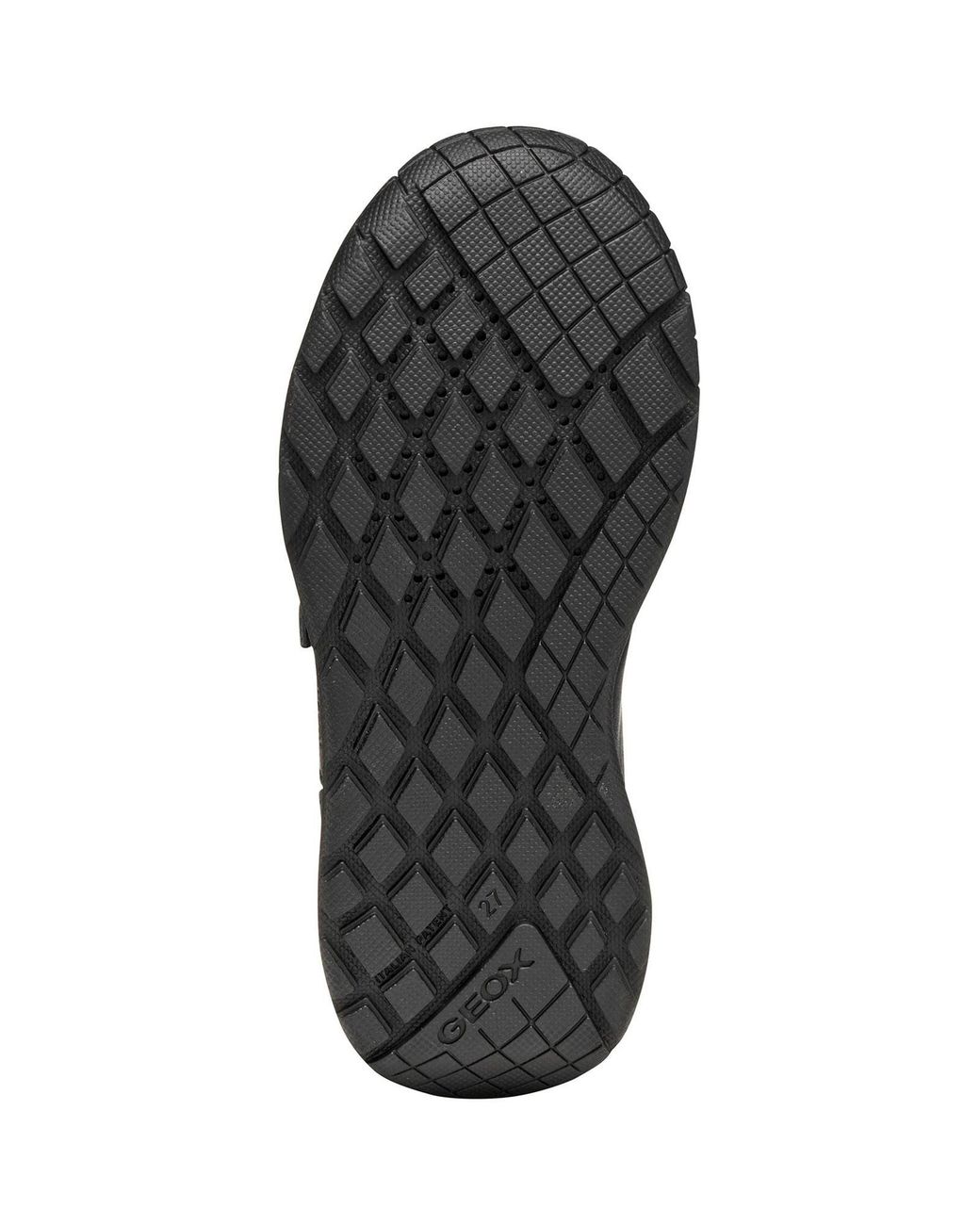 Geox Black J Rann-E Trainers