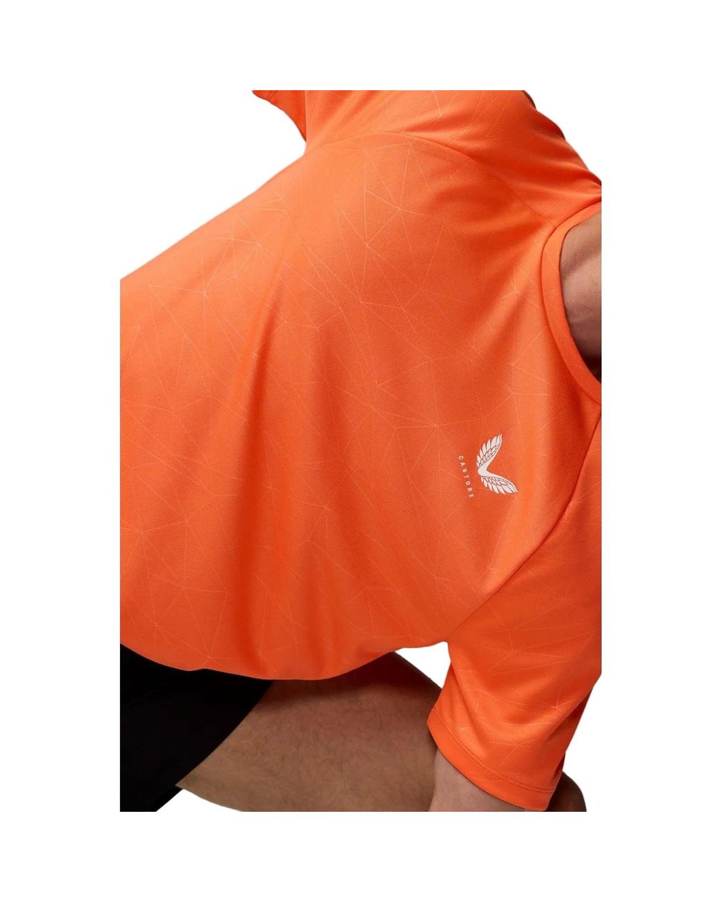 Castore Orange Adapt Training T-Shirt Polyester Activewear T-Shirts for men