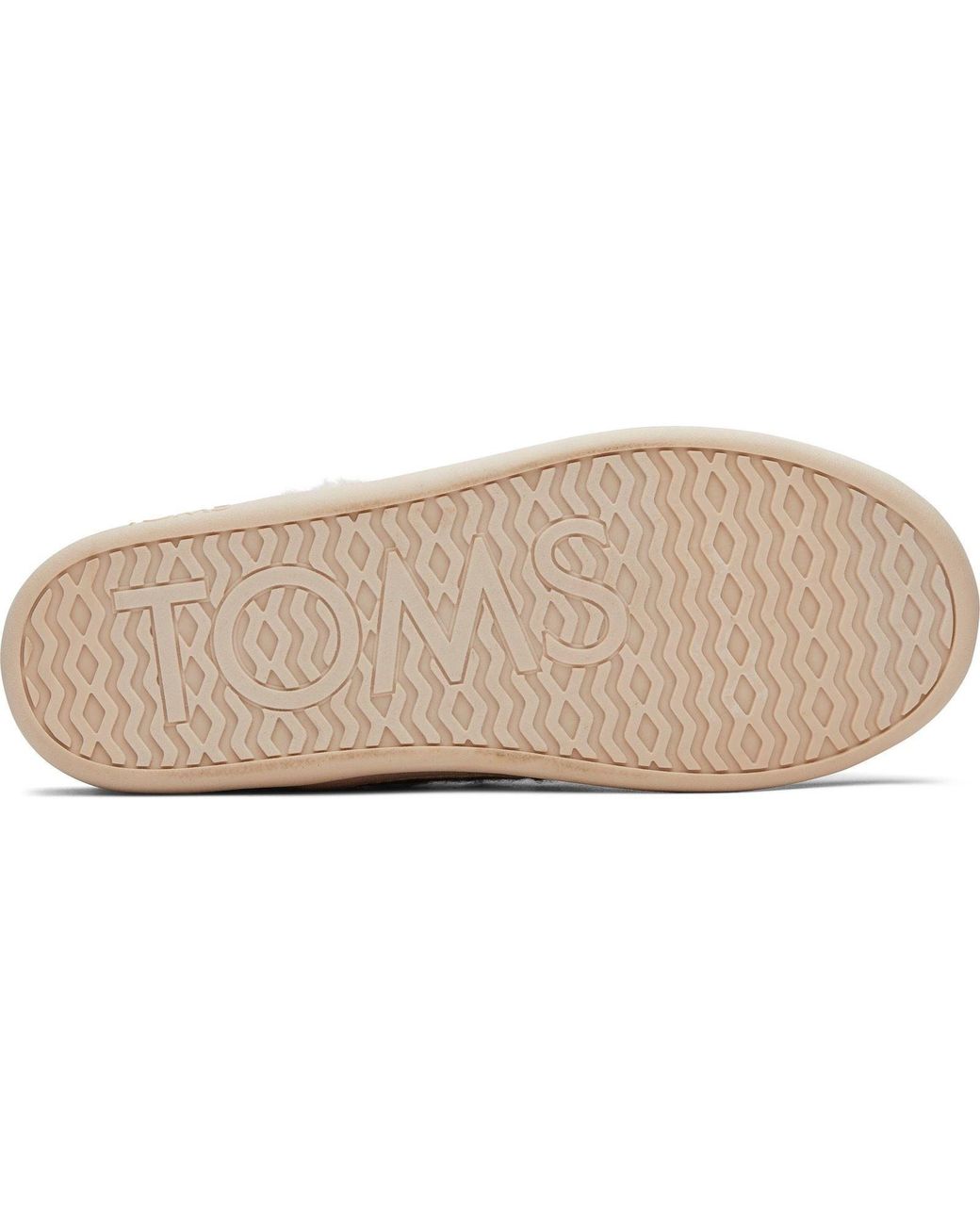 TOMS Natural Sage Polyester Blend Sahara Slippers