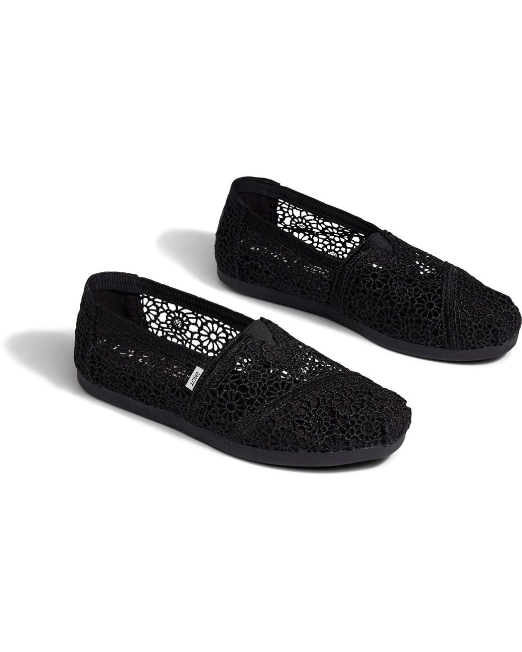 TOMS Black Alpargata Espadrilles
