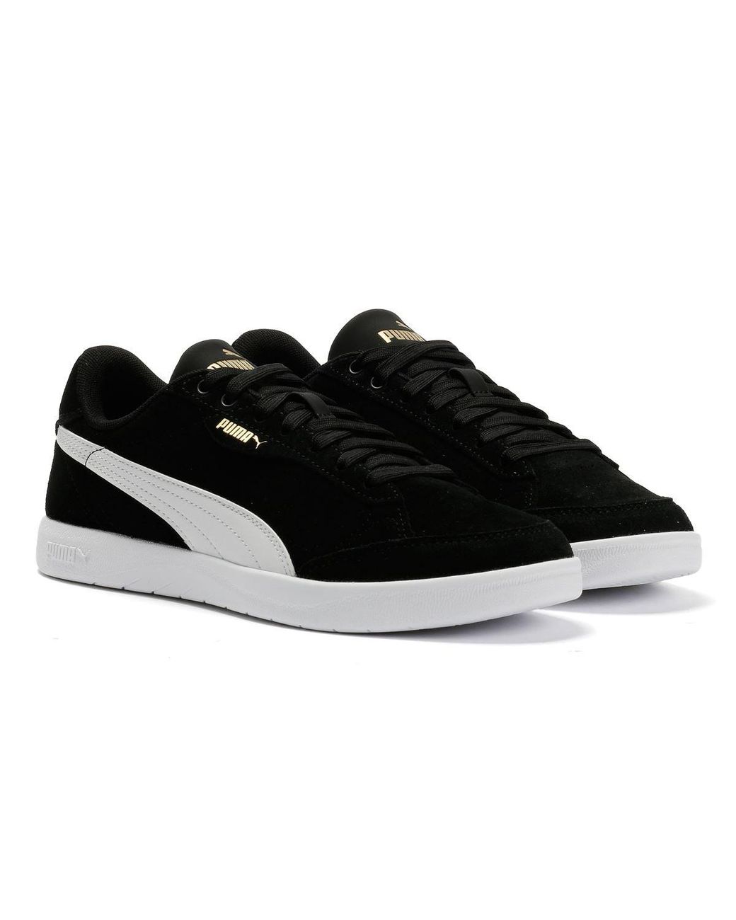PUMA Black Vikky Star Sd Suede Trainers