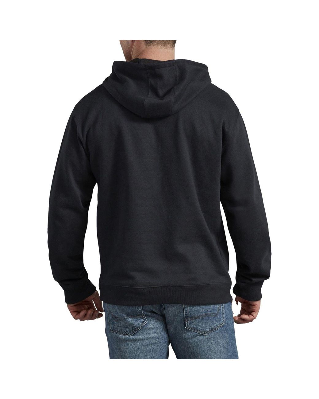 Dickies Black Big Tall Pullover Fleece Hoodie for men