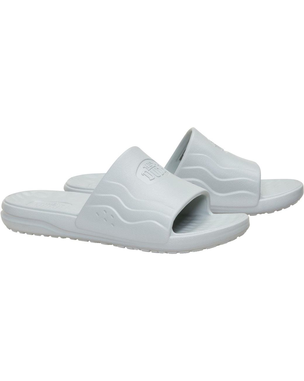 HeyDude Gray Wave Eva Slides for men