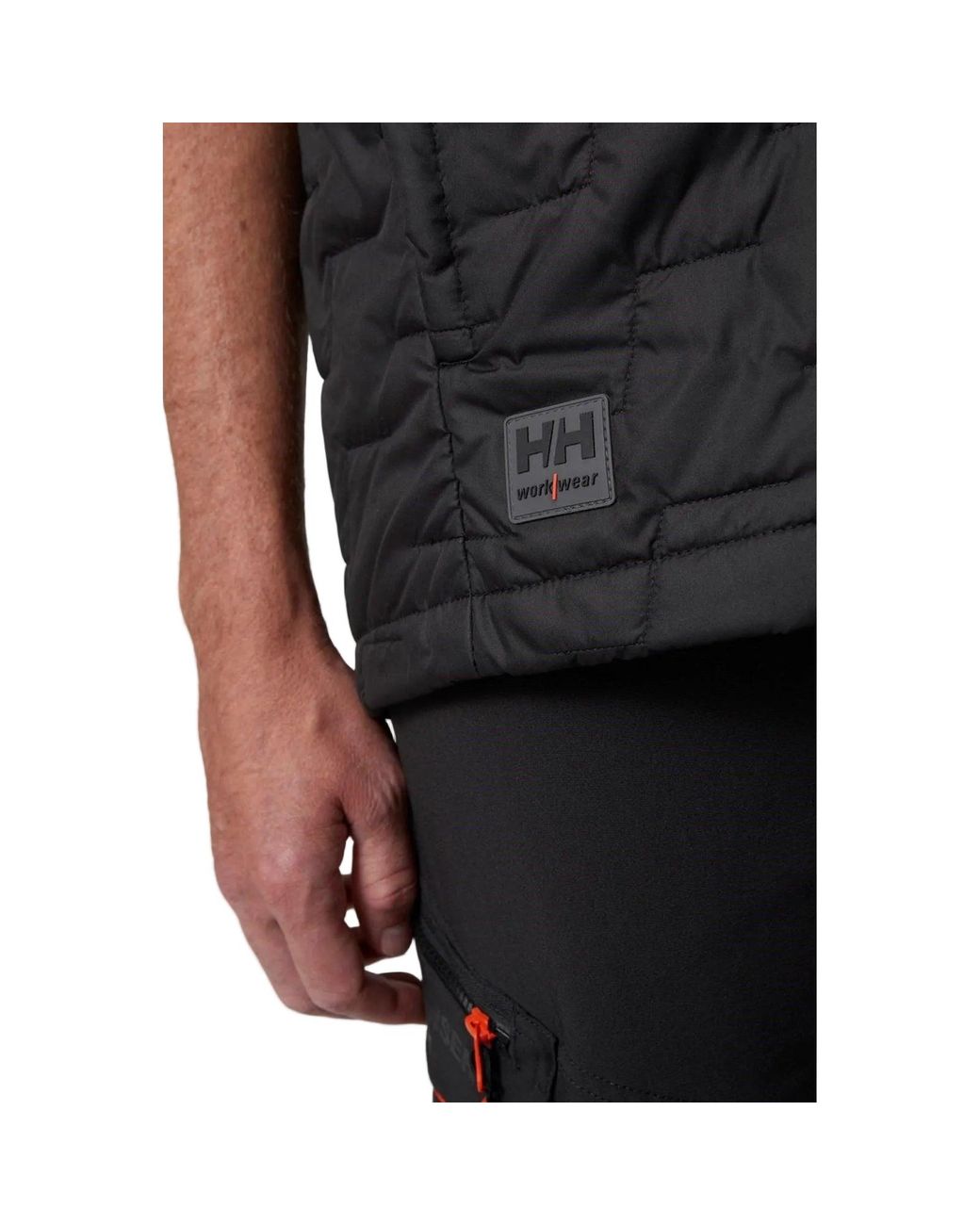 Helly Hansen Black Kensington Lifaloft Vest Gilets for men