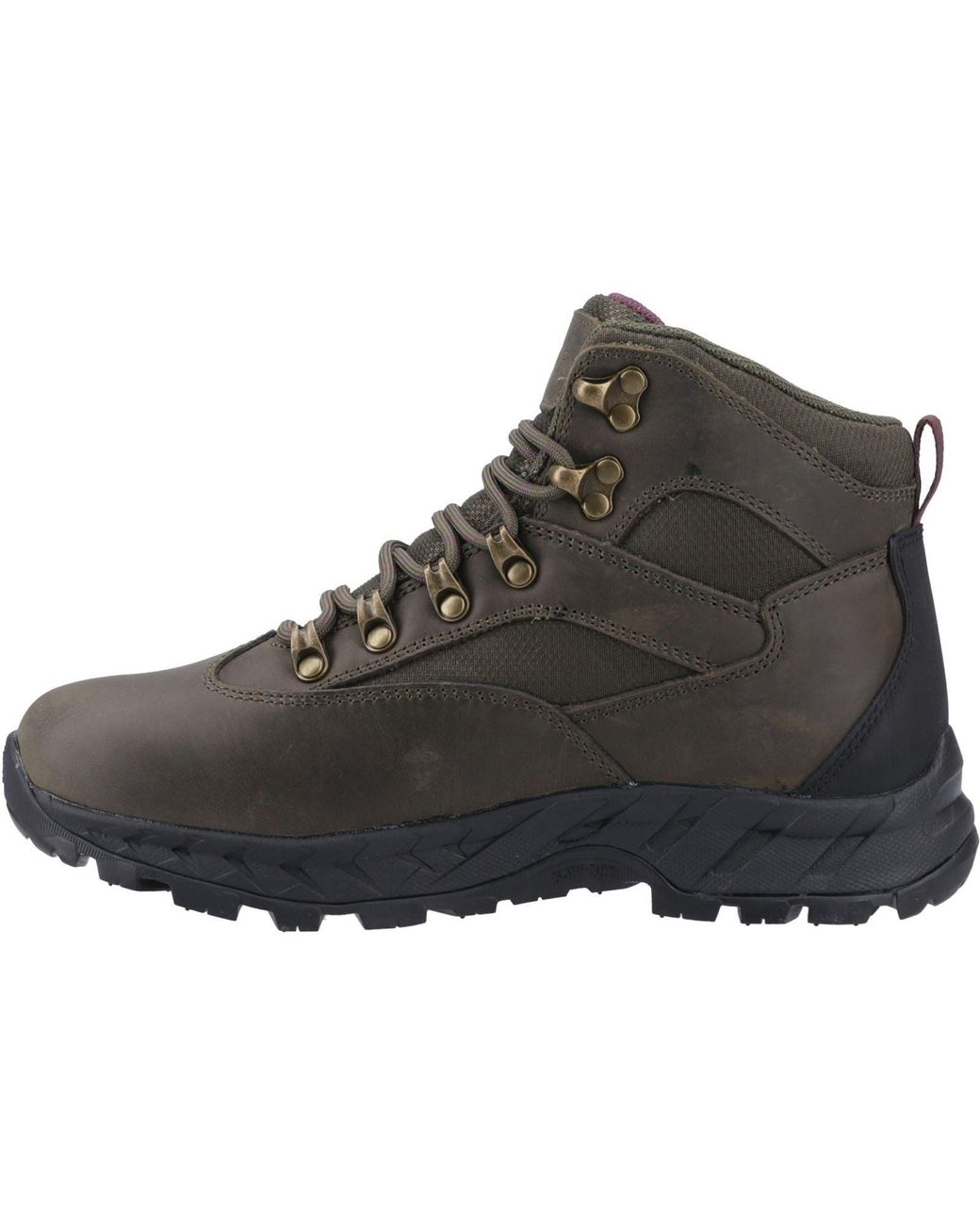Hi-tec Black Euro Trail Leather Hiking Boots