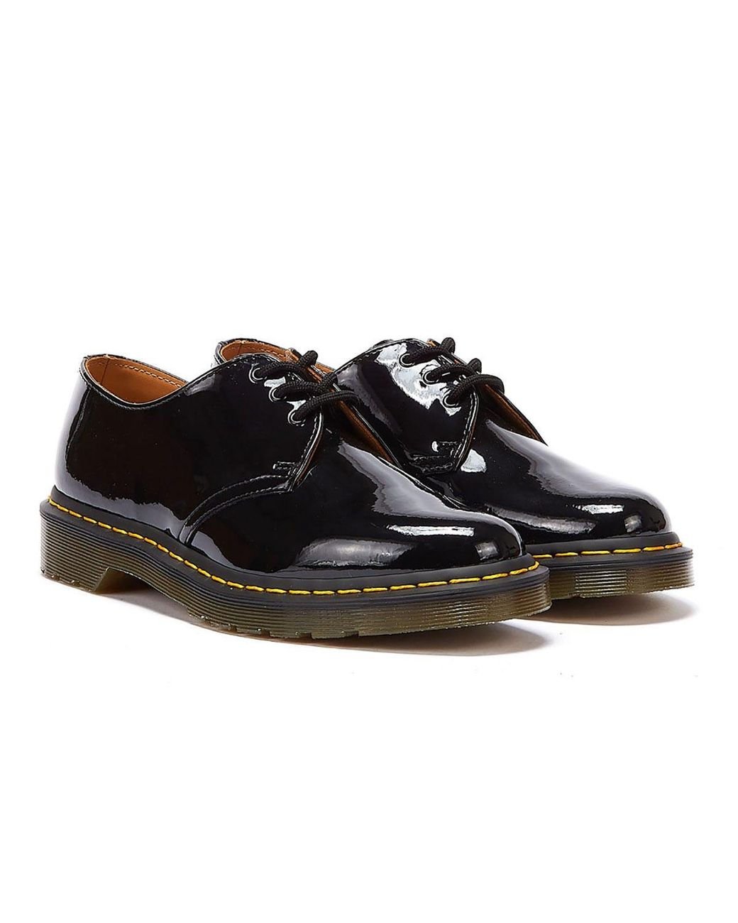 1461 3 eye shoe patent lamper