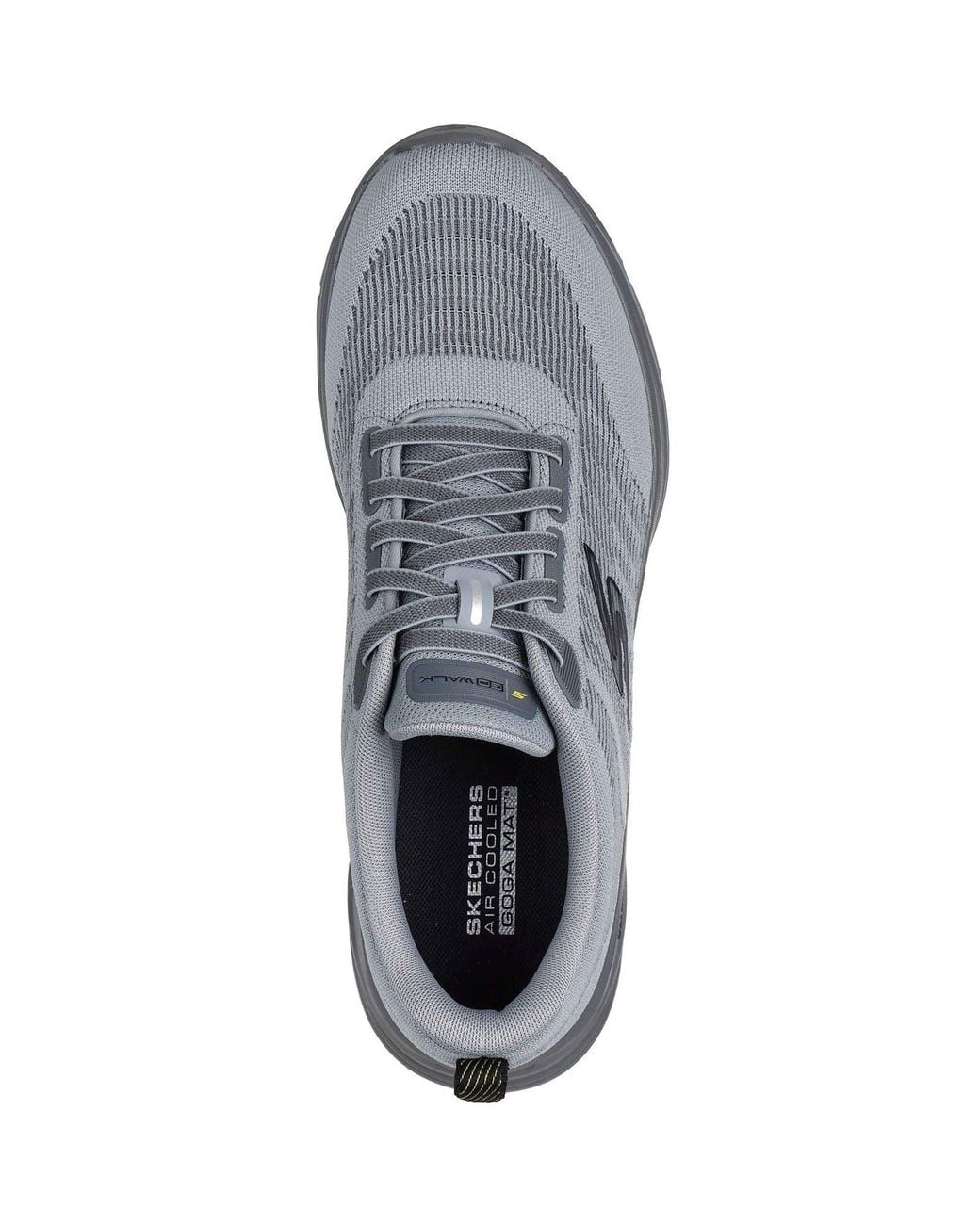 Skechers Gray Go Walk 8 Day Textile Standard Trainers for men